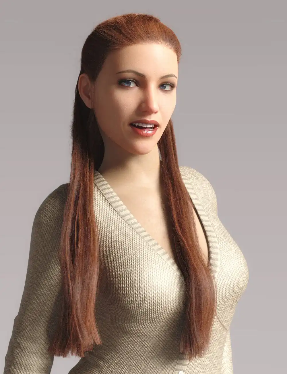 dForce Duchess Hair for Genesis 8 Female_DAZ3D下载站