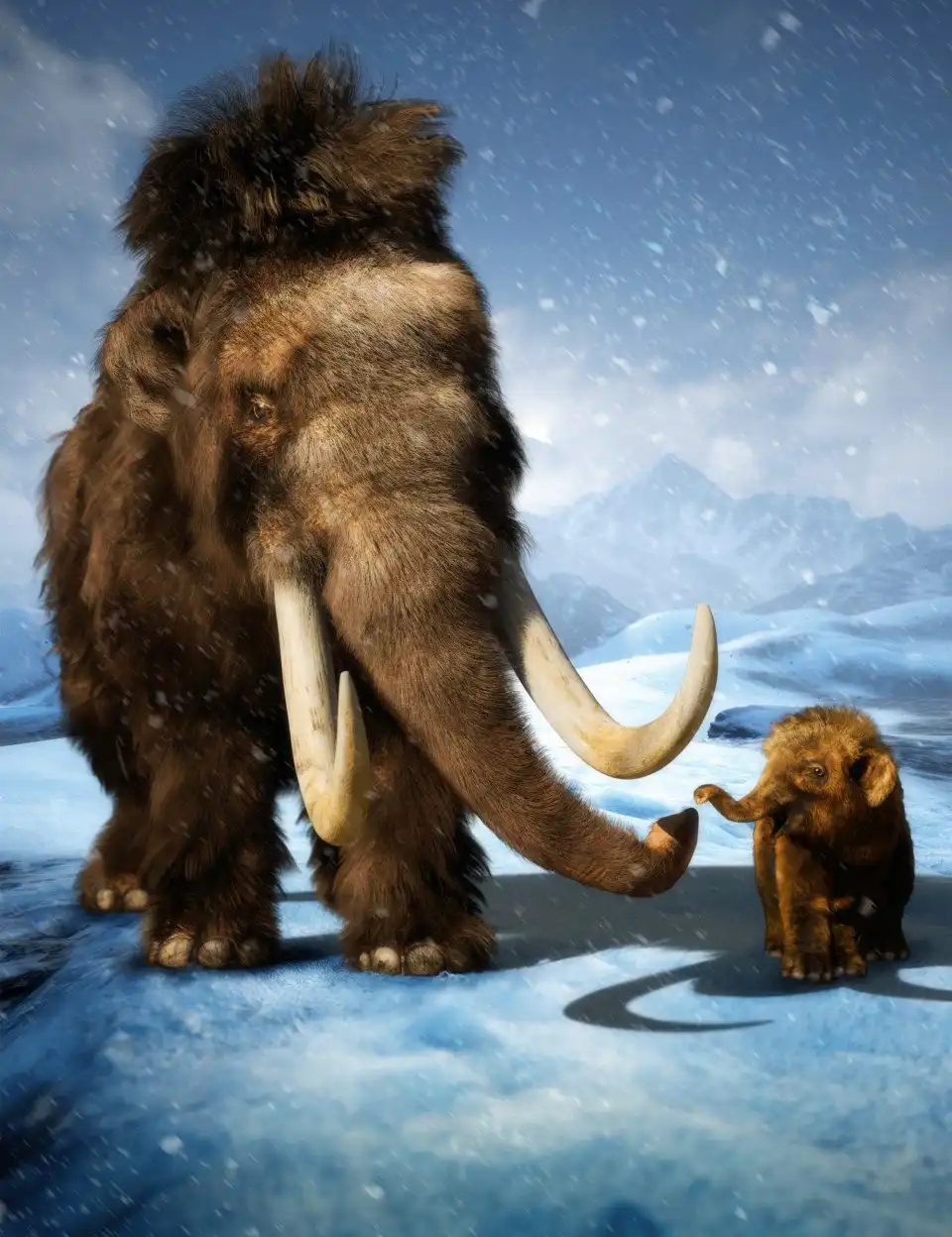 dForce Hair for Woolly Mammoth by AM_DAZ3DDL