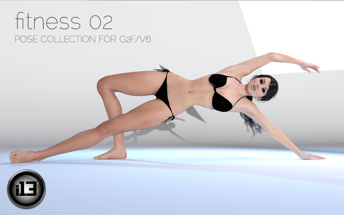 i13 Fitness Part 2 G2F/V6_DAZ3D下载站