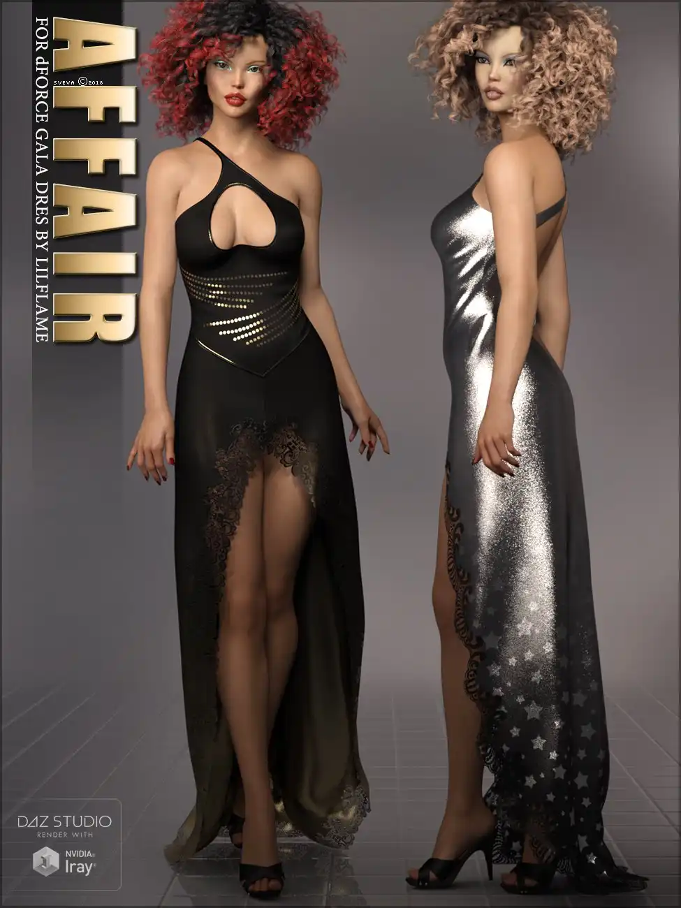 Affair for dForce Gala Gown_DAZ3DDL
