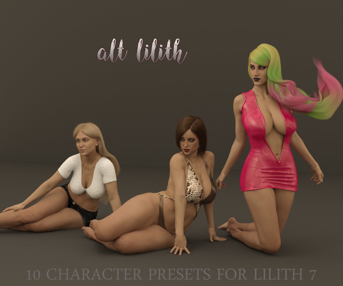 Alt Lilith_DAZ3D下载站