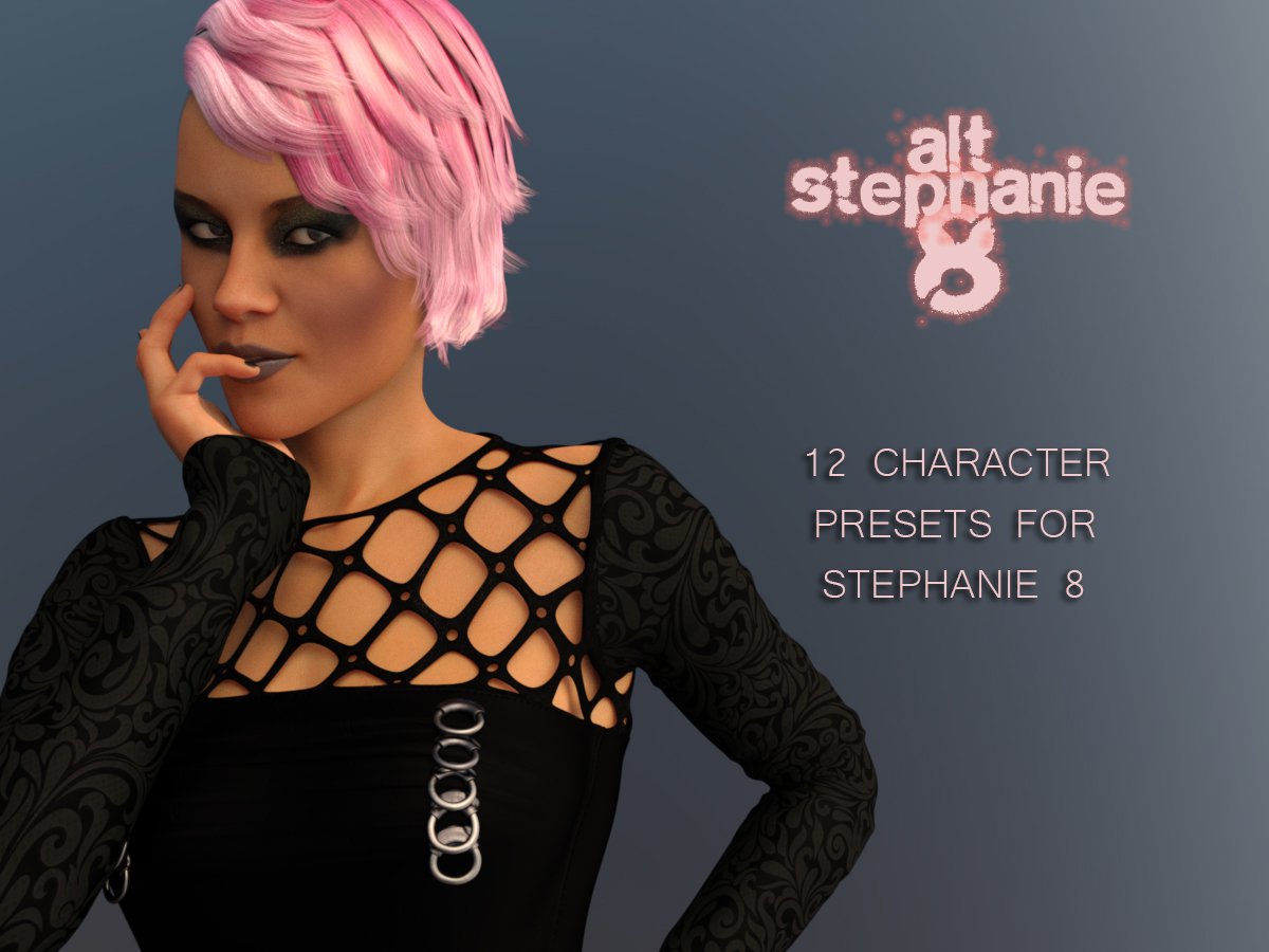 Alt Stephanie 8_DAZ3D下载站