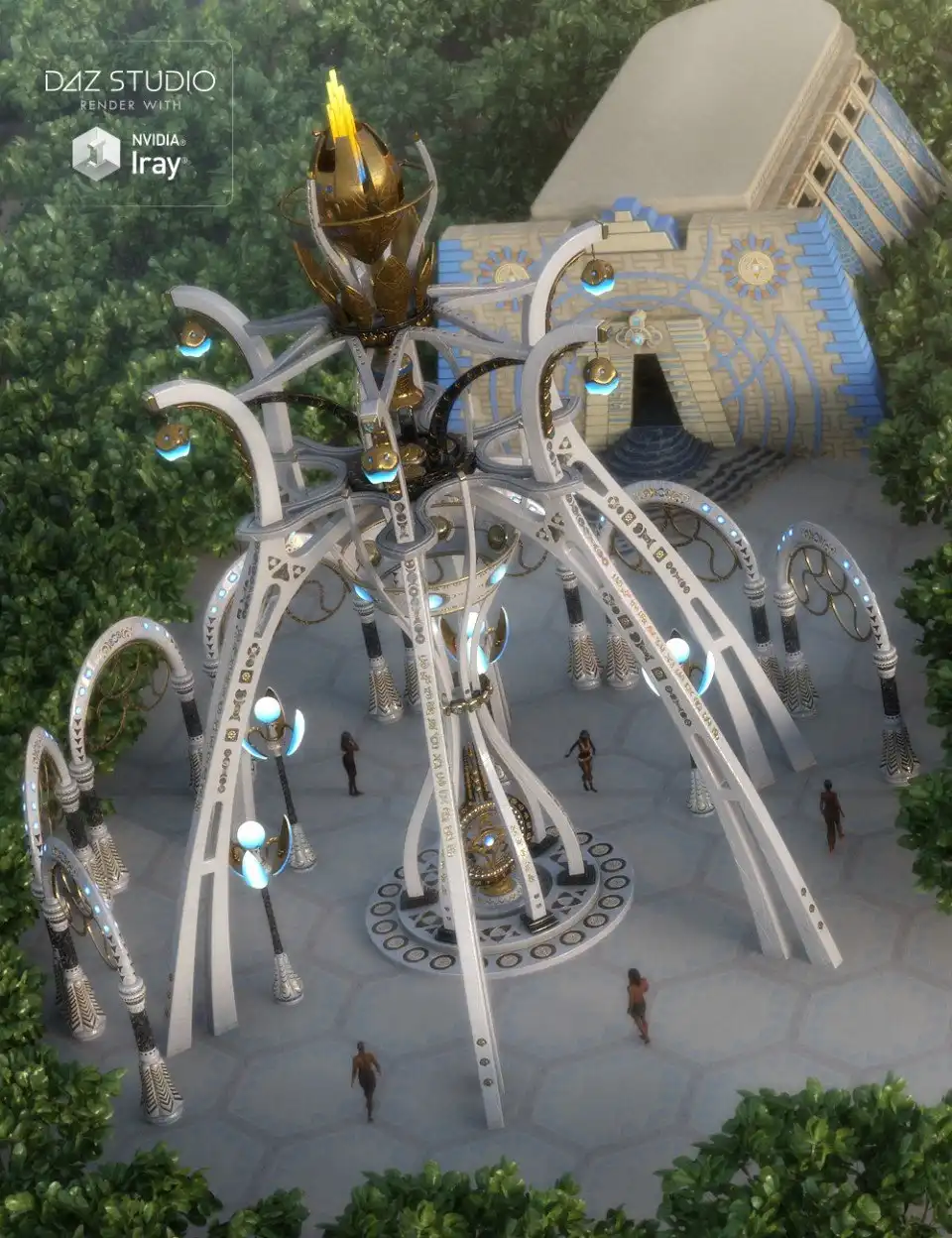 Atlantida Monument_DAZ3DDL