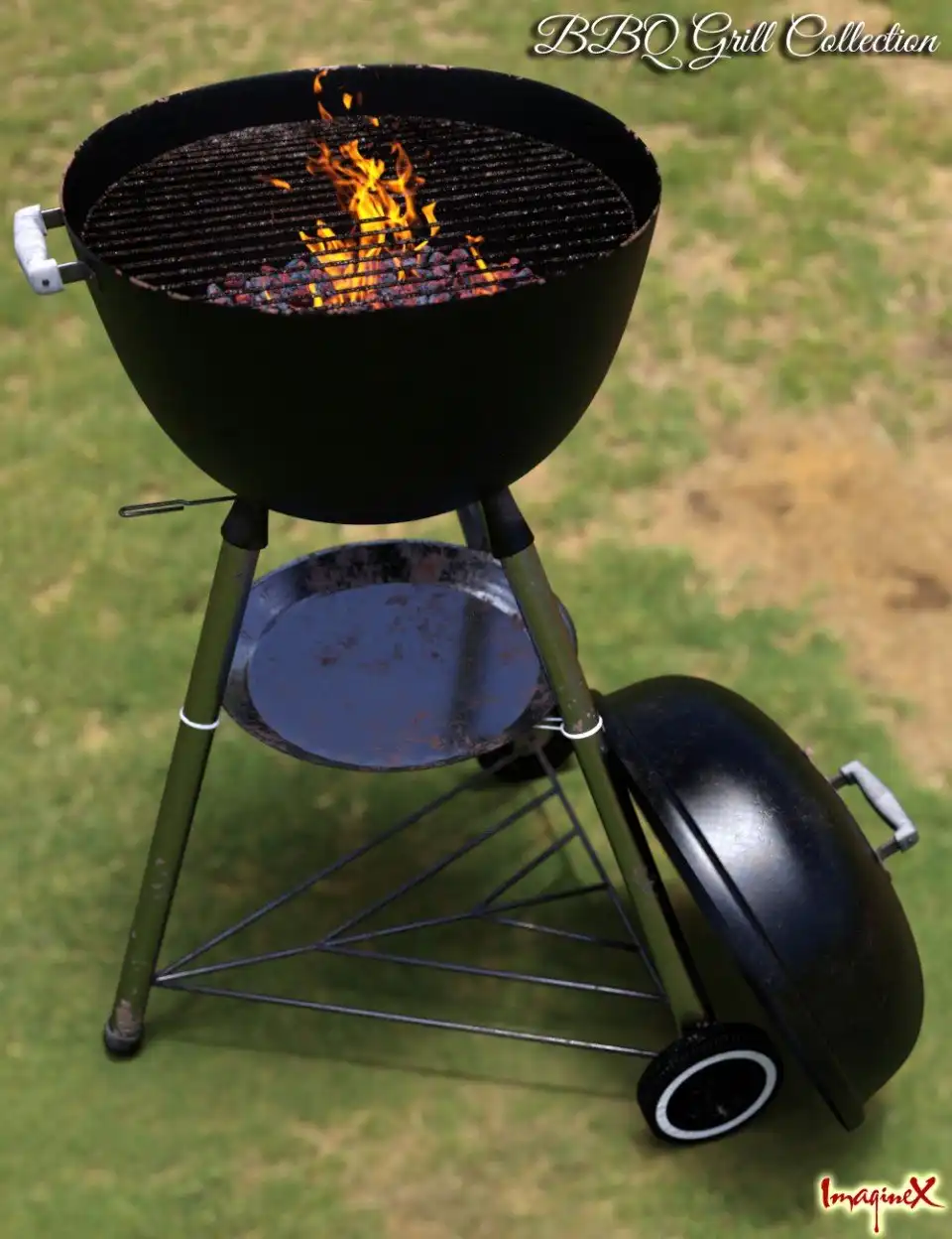 BBQ Grill Collection_DAZ3D下载站