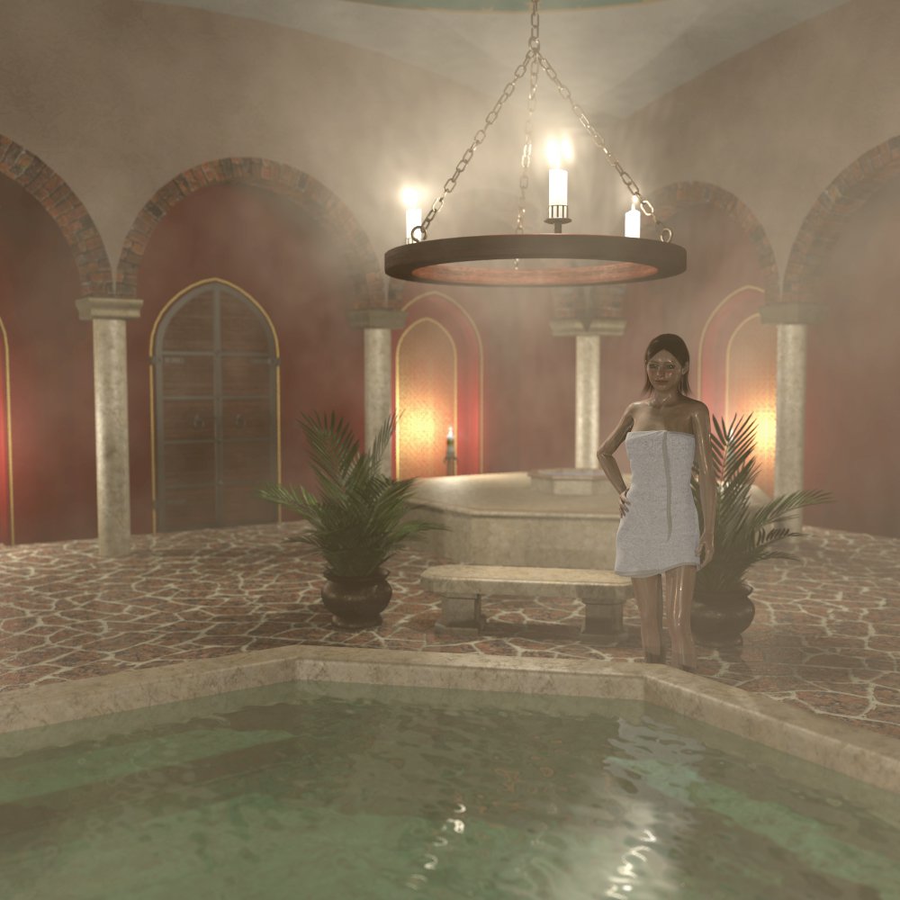 Bath House Scene_DAZ3DDL