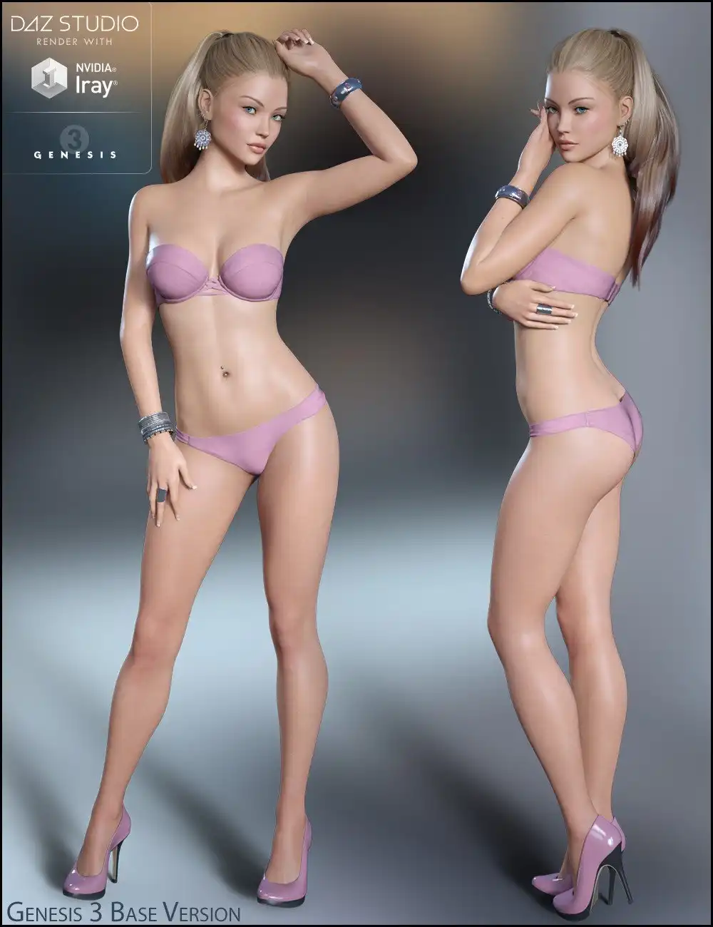 Brittany for Genesis 3 Female(s) and Victoria 7_DAZ3D下载站