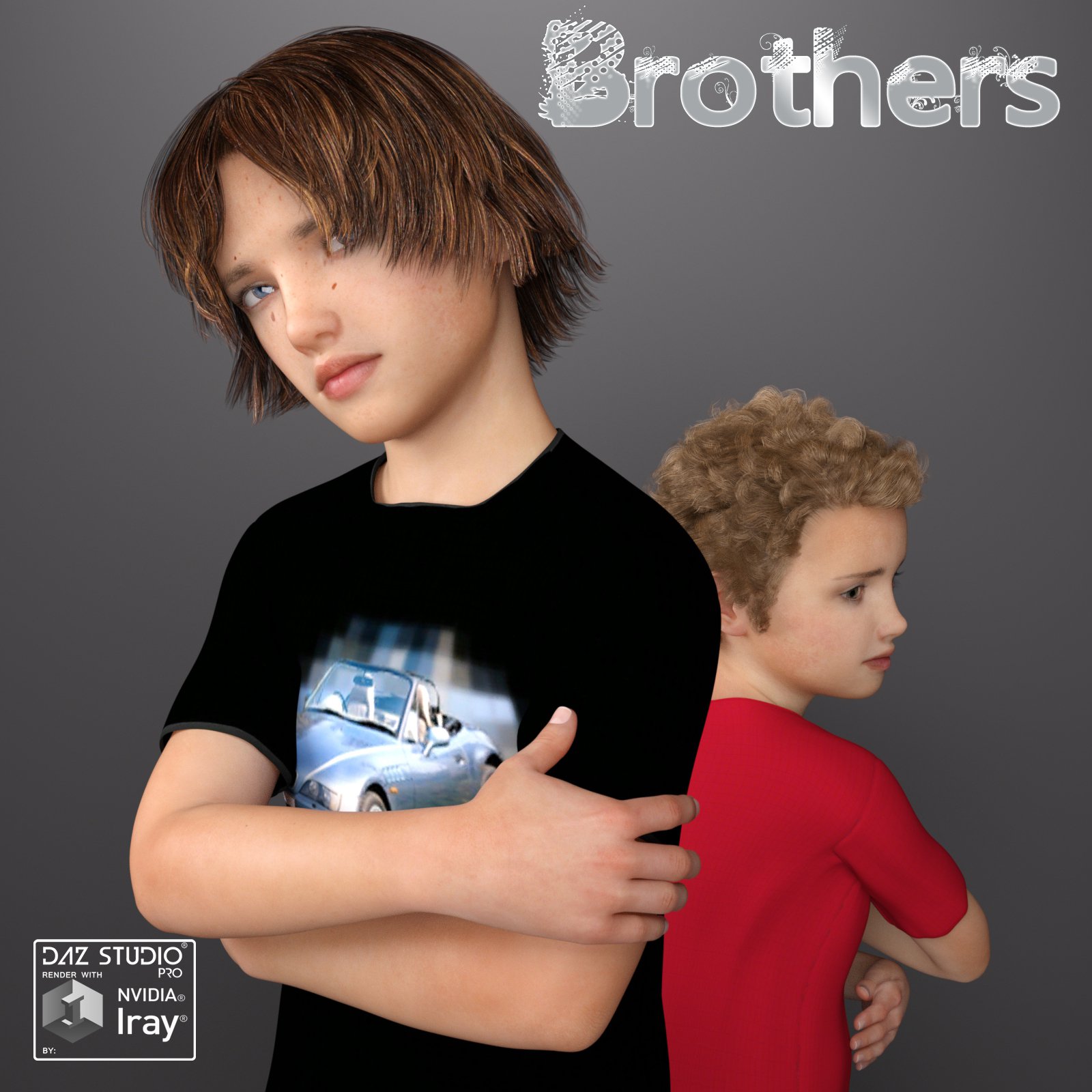 Brothers for G3M_DAZ3D下载站