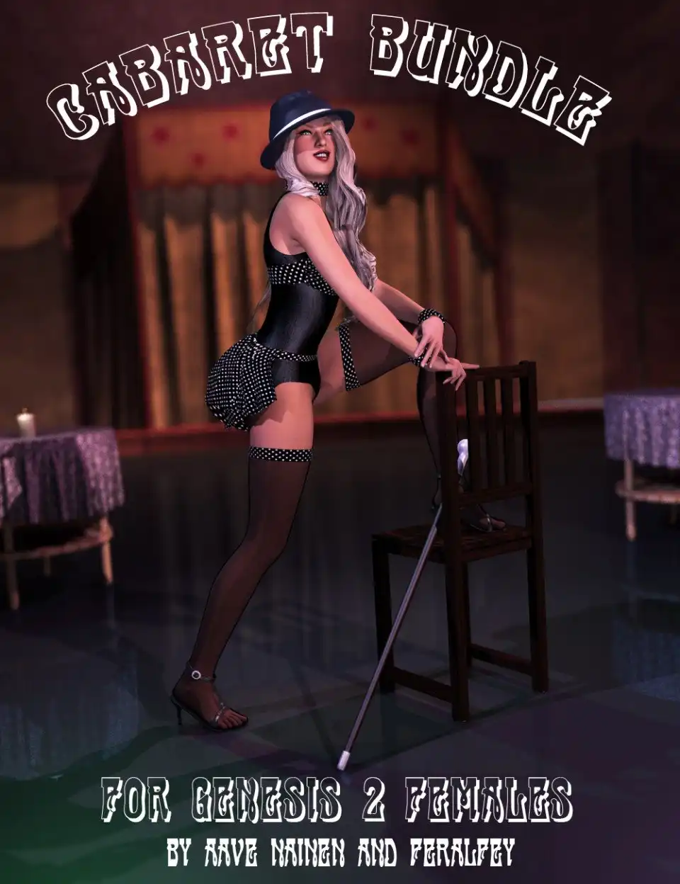 Cabaret Bundle for Genesis 2 Female(s)_DAZ3D下载站
