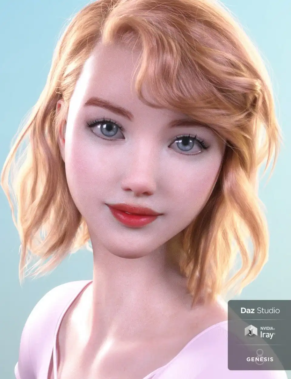 Claire for Genesis 8 Female_DAZ3D下载站