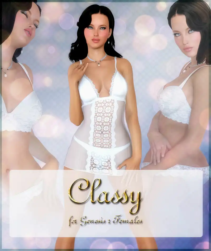 Classy For Genesis 2 Females_DAZ3D下载站