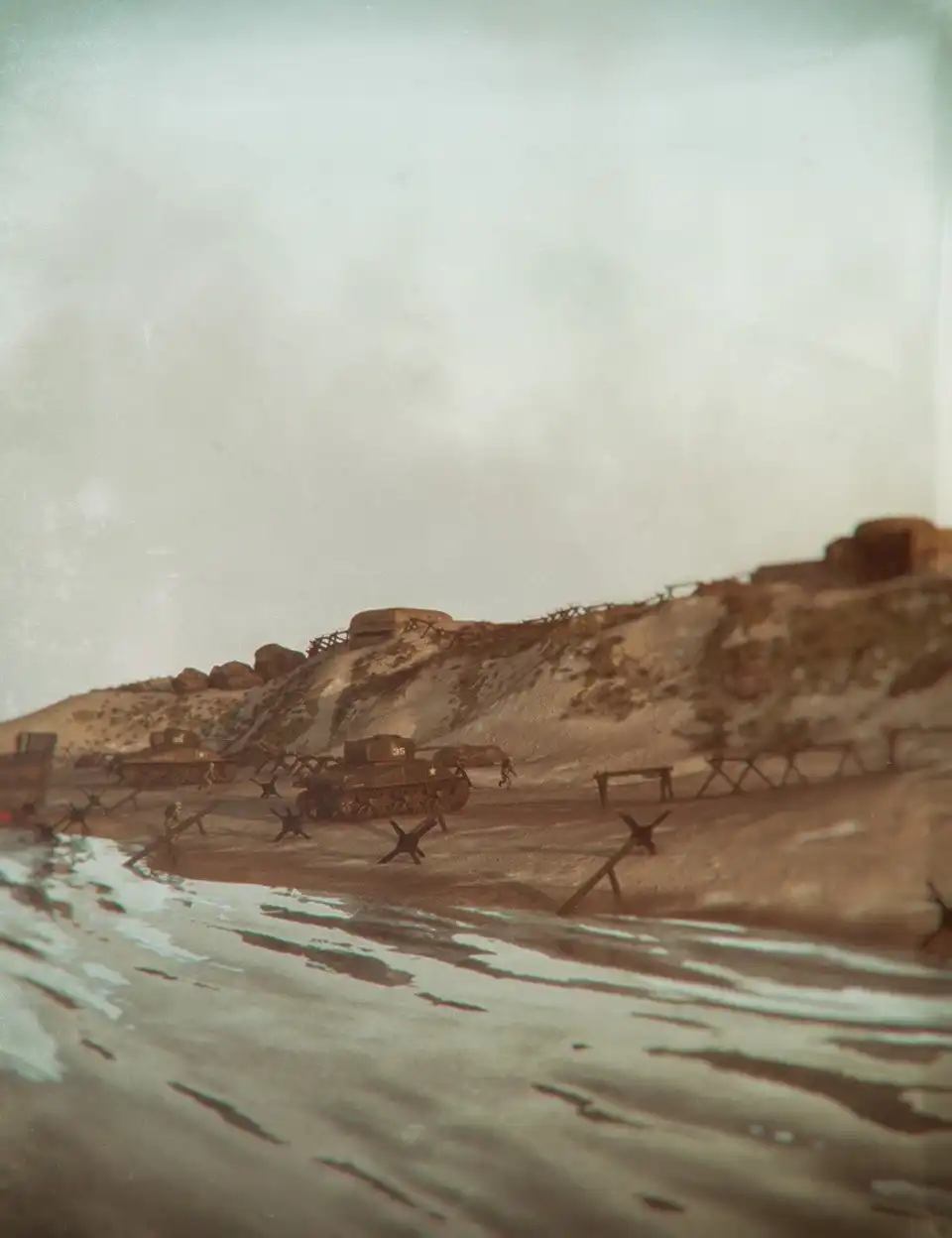 D-Day Landing Beach Diorama_DAZ3DDL
