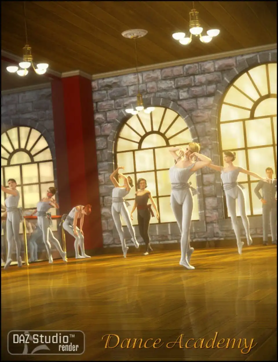 Dance Academy_DAZ3D下载站