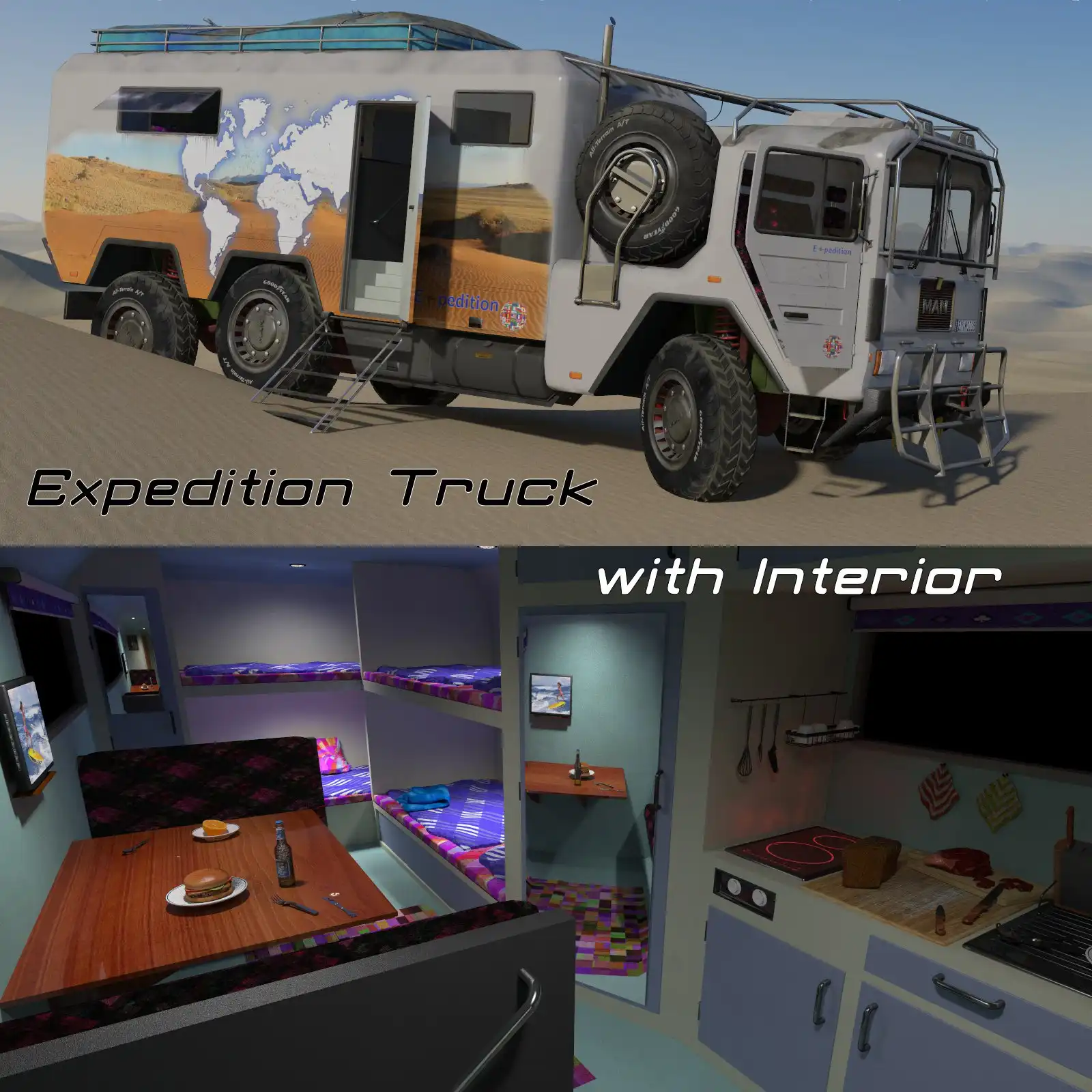 EXPEDITION TRUCK_DAZ3DDL