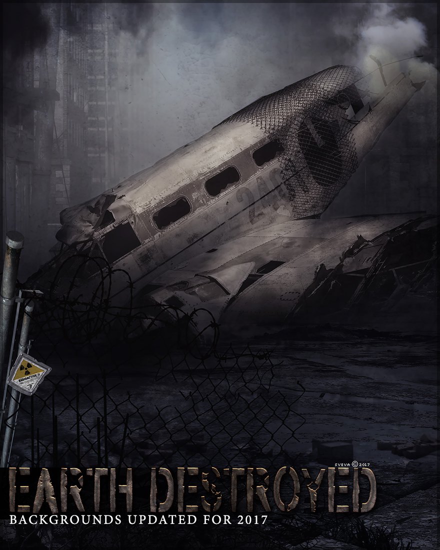 Earth Destroyed_DAZ3D下载站