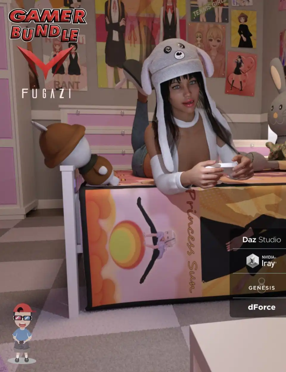 FG Gamer Bundle_DAZ3DDL