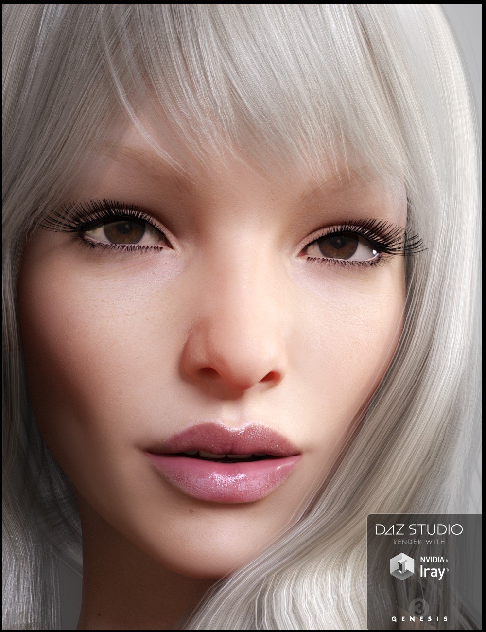 Get Lashed – Lashes System for Genesis 3 Female(s)_DAZ3D下载站