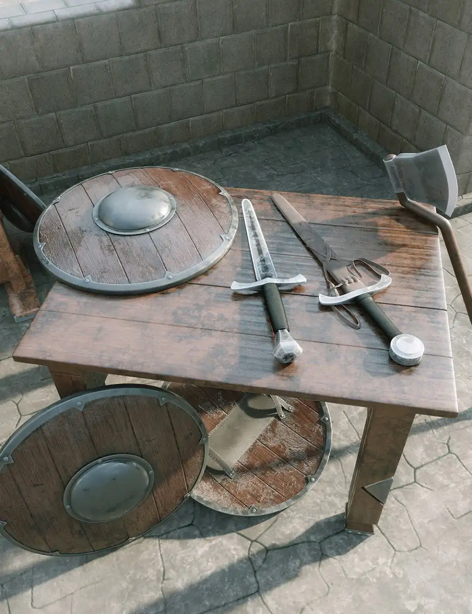 Gladiator Weapons_DAZ3D下载站