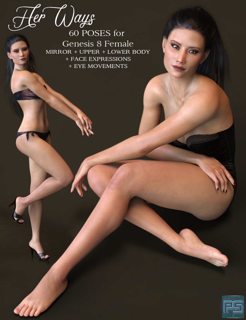 Her Ways Poses for Genesis 8 Female_DAZ3D下载站