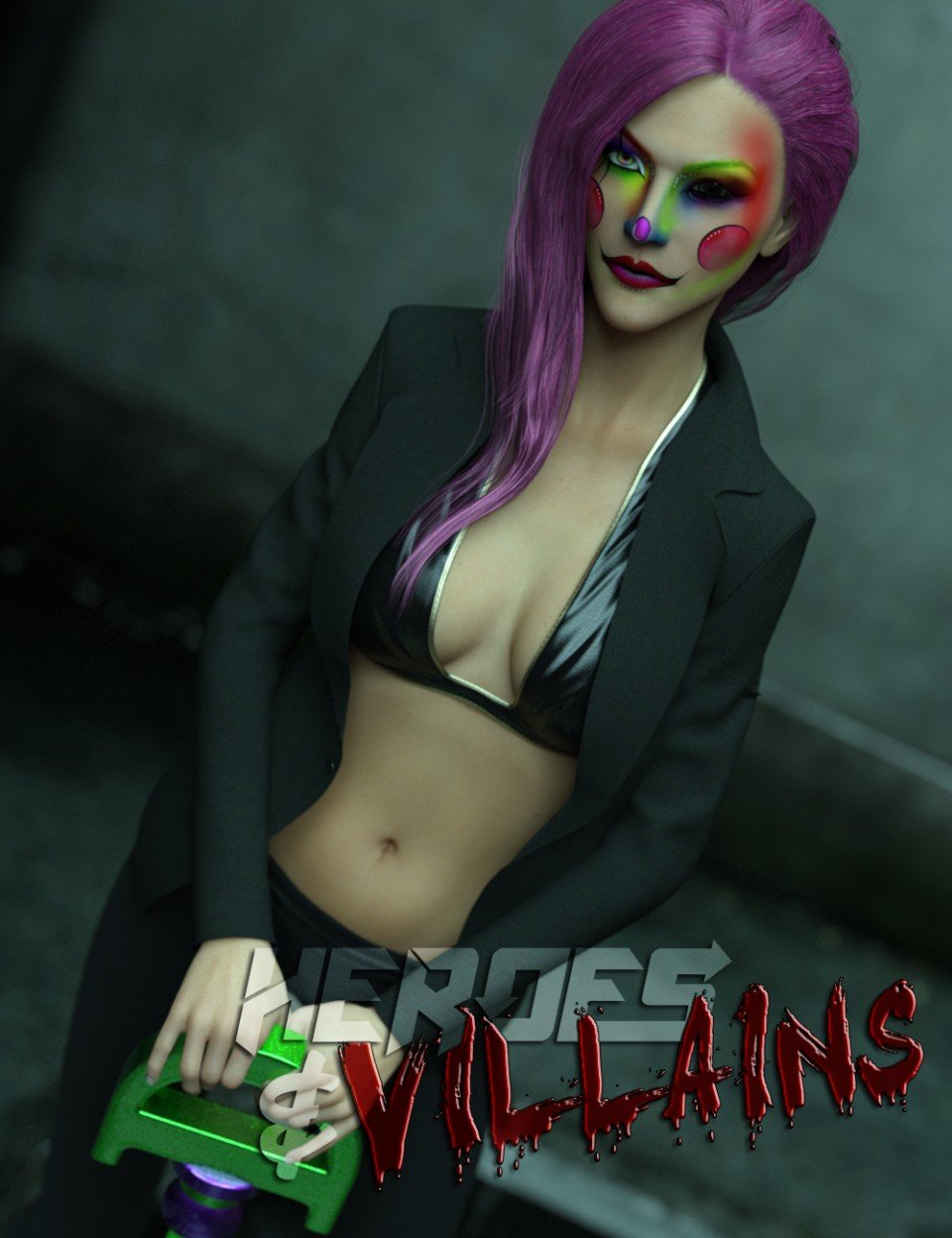 Heroes & Villains: Dee Vious for Genesis 3 Female_DAZ3DDL