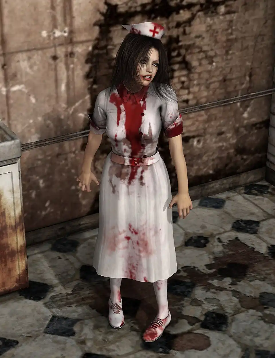 Horror Nurse_DAZ3DDL