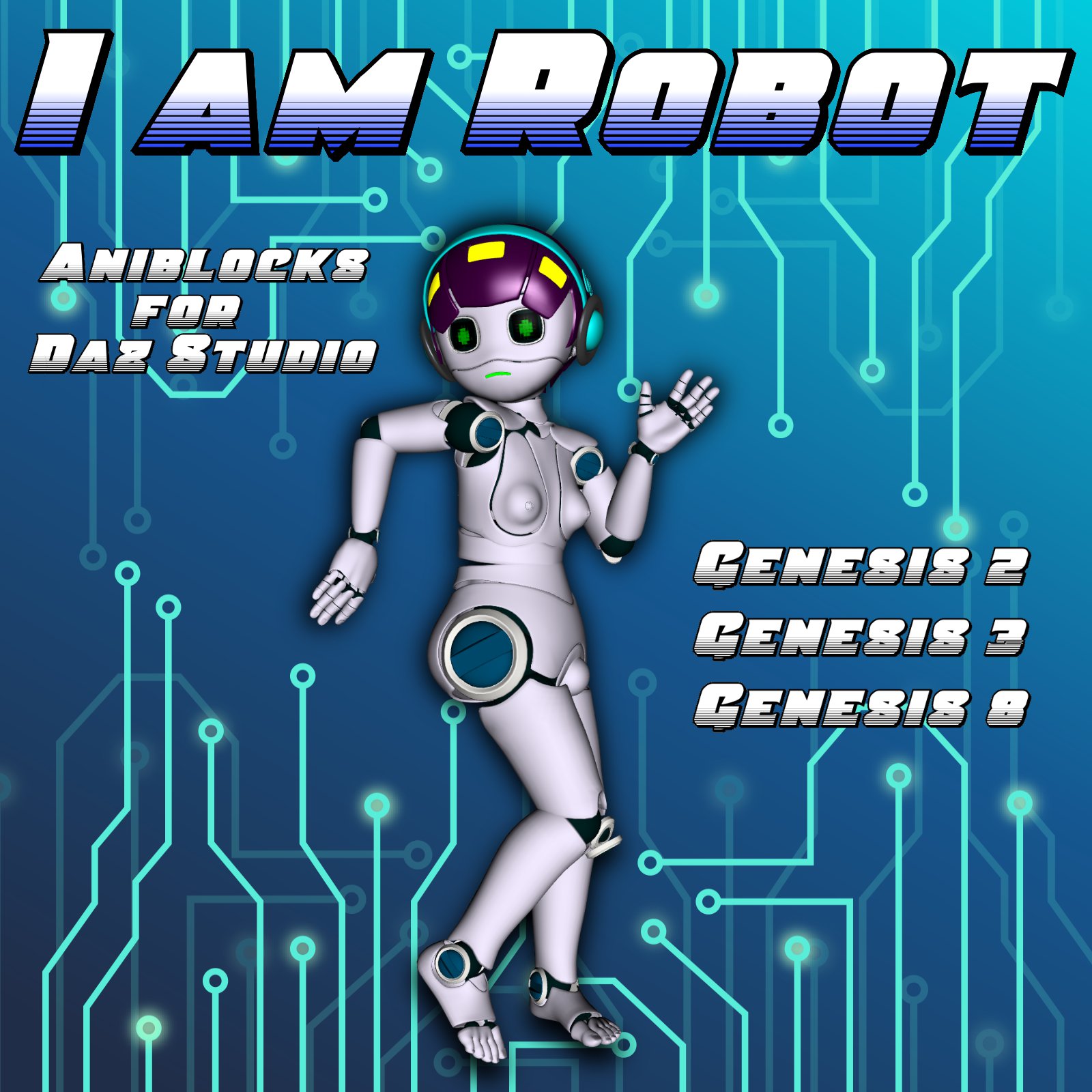 I am Robot_DAZ3D下载站