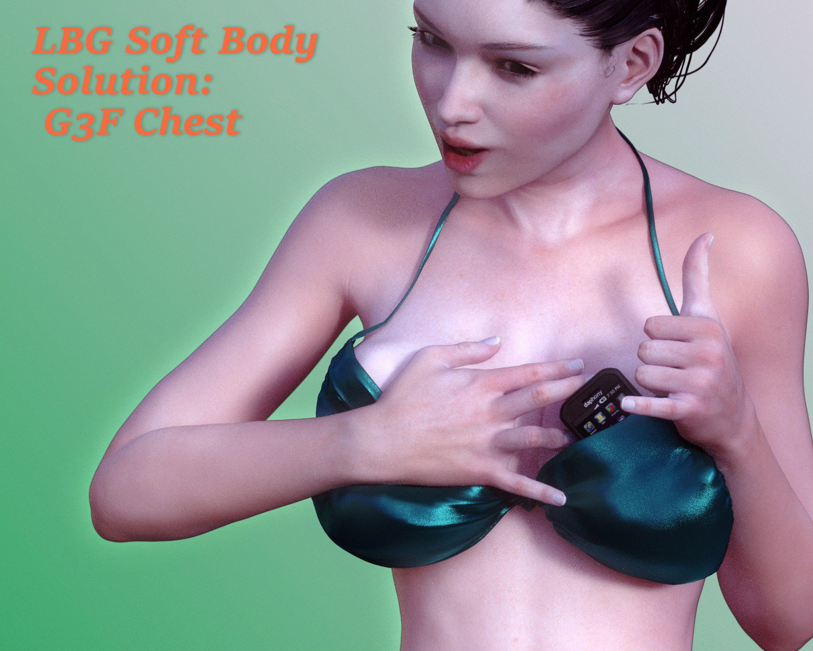 LBG Soft Body Solution: G3F Chest_DAZ3D下载站