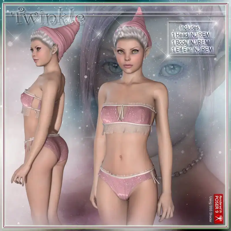 MDD Twinkle for V4.2_DAZ3D下载站