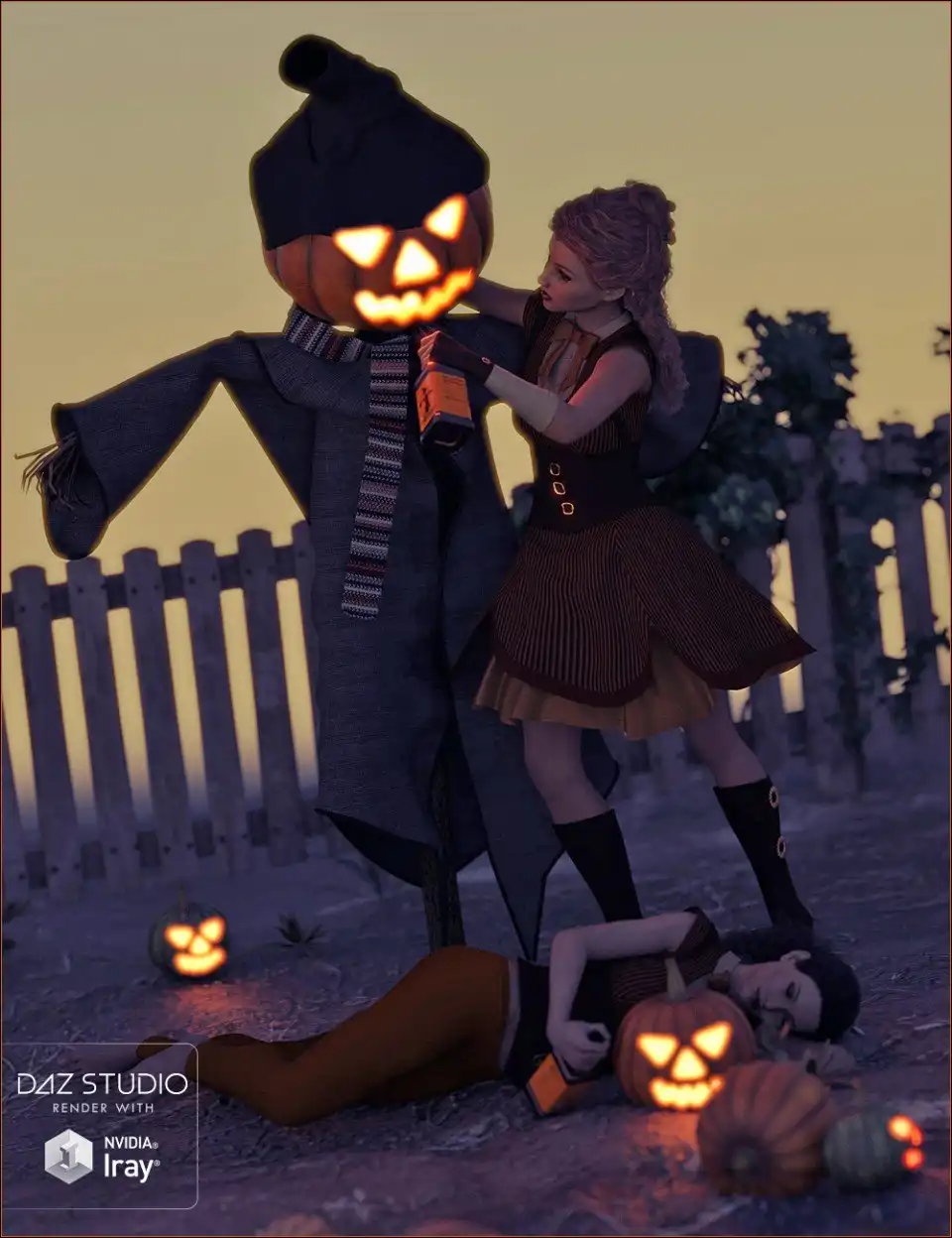 Mad Spirits for Genesis 3 Female(s)_DAZ3D下载站