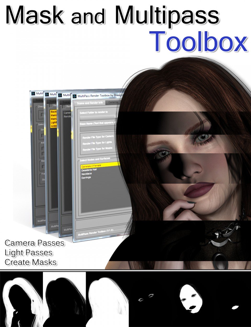 Mask and Multipass Toolbox_DAZ3DDL