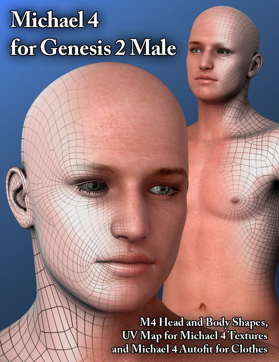 Michael 4 for Genesis 2 Male_DAZ3D下载站