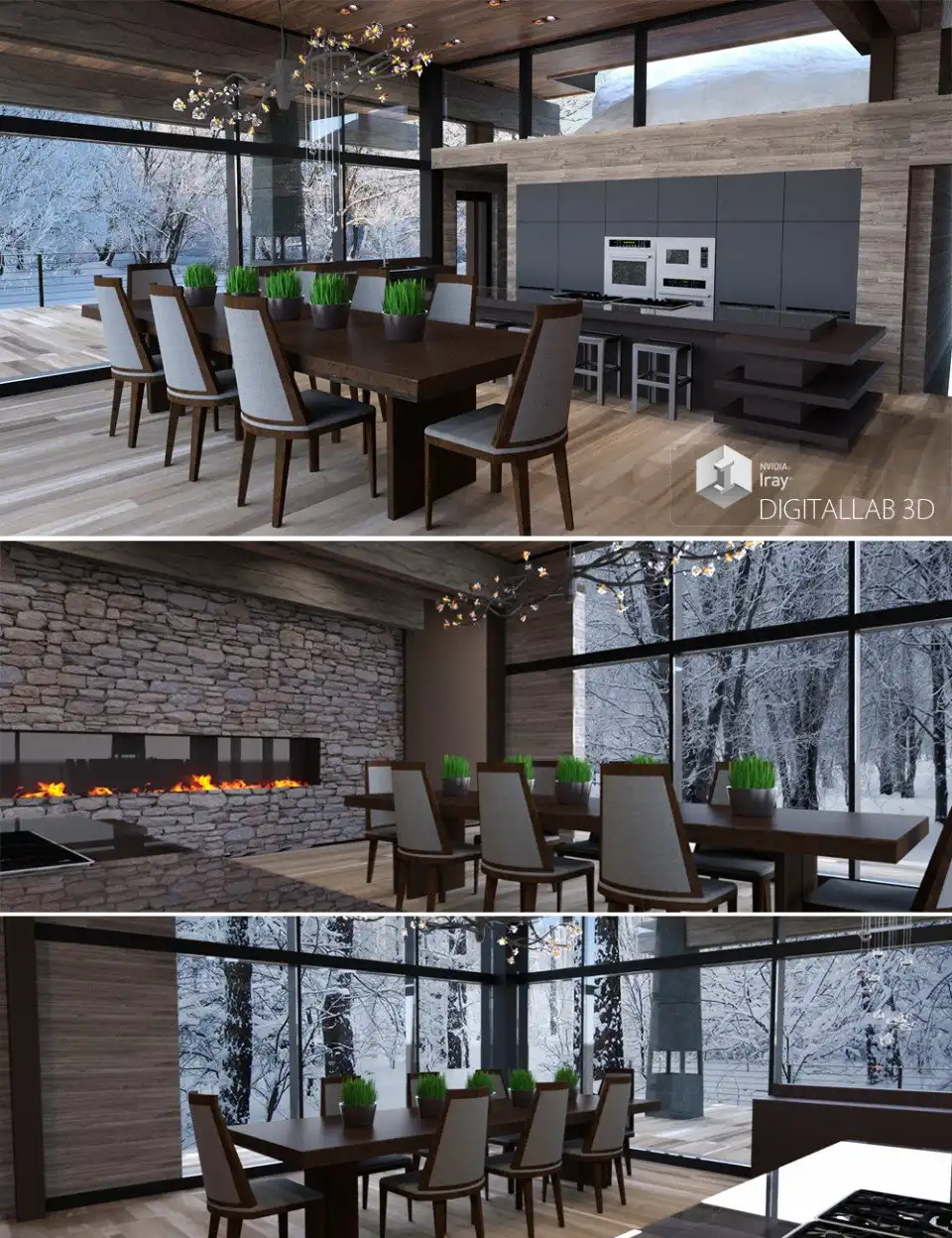 Mountain Estate_DAZ3D下载站