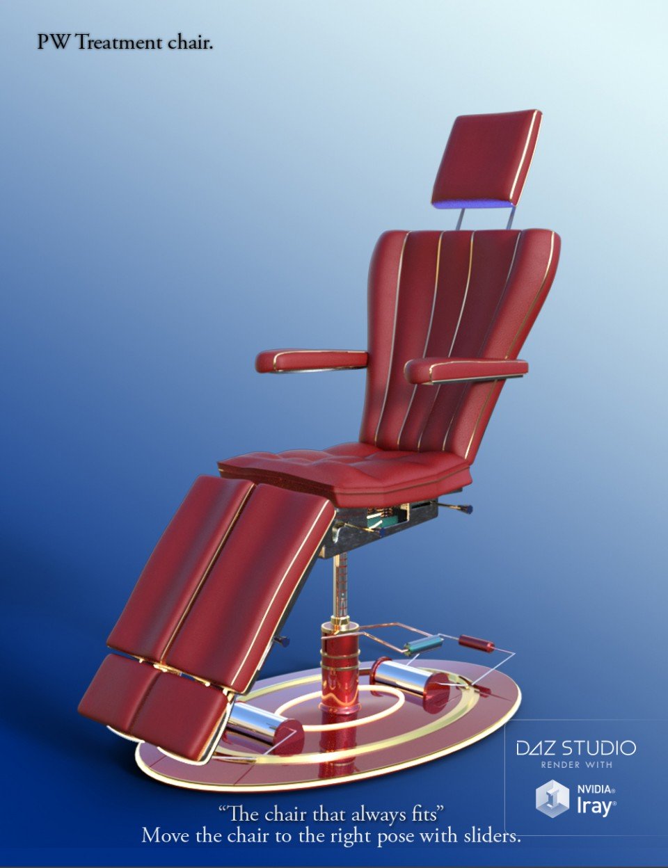 PW Treatment Chair_DAZ3D下载站