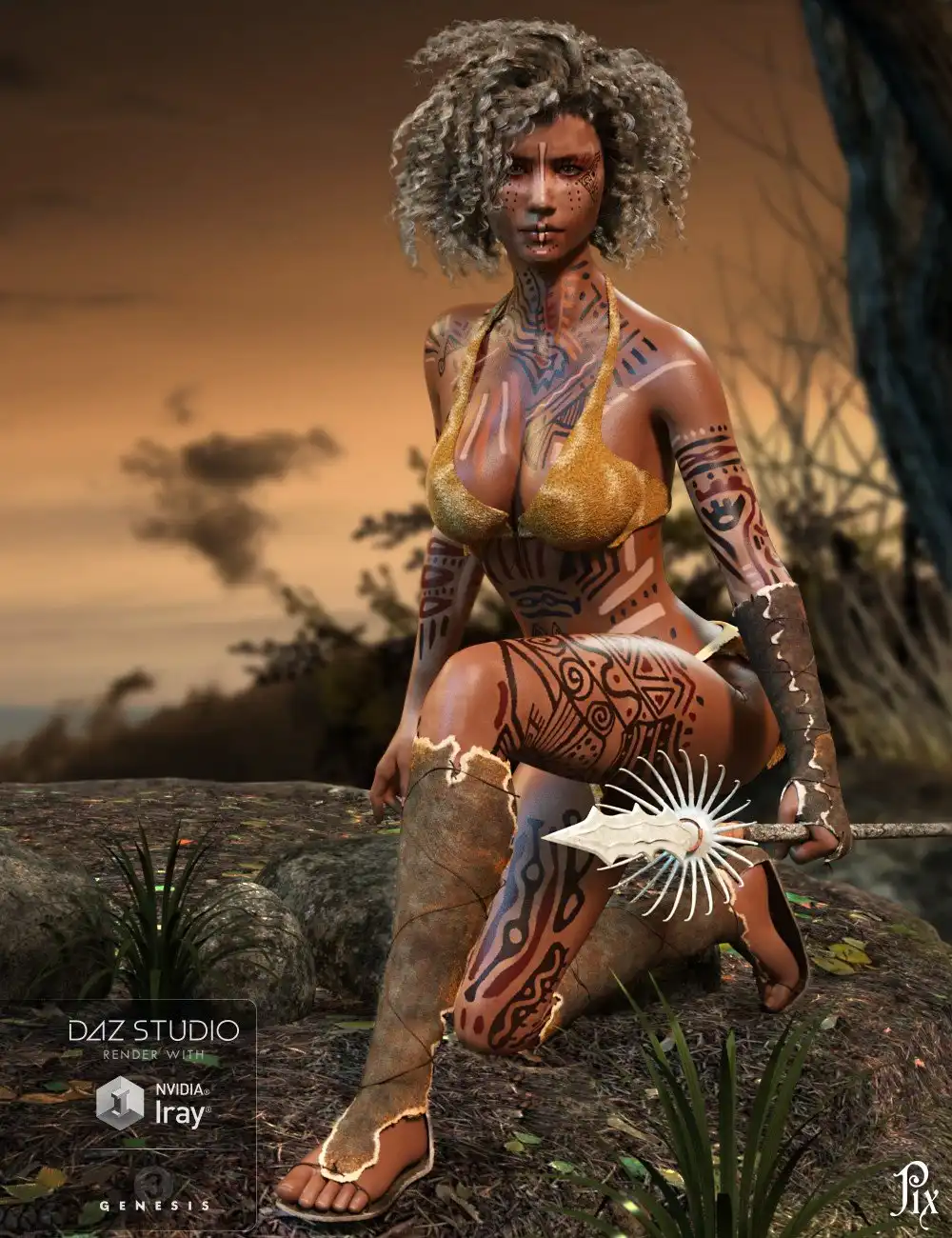 Pix Ageera for Genesis 3 Female_DAZ3D下载站
