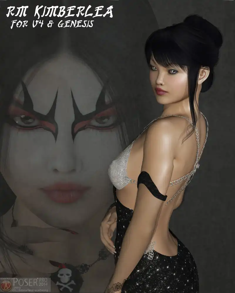 RM Kimberlea V4 and Genesis_DAZ3DDL