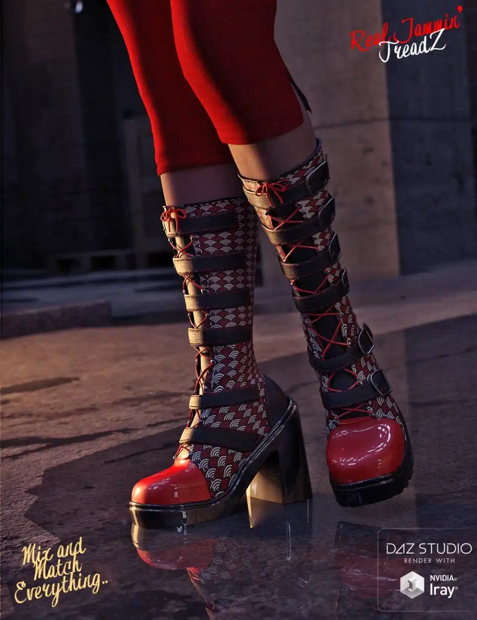 Real Jammin TreadZ_DAZ3D下载站