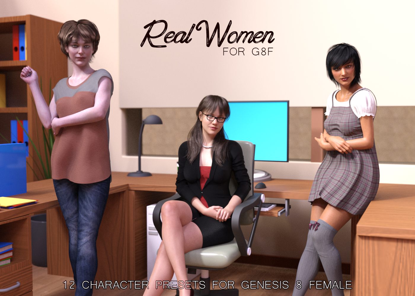 Real Women for G8F_DAZ3D下载站