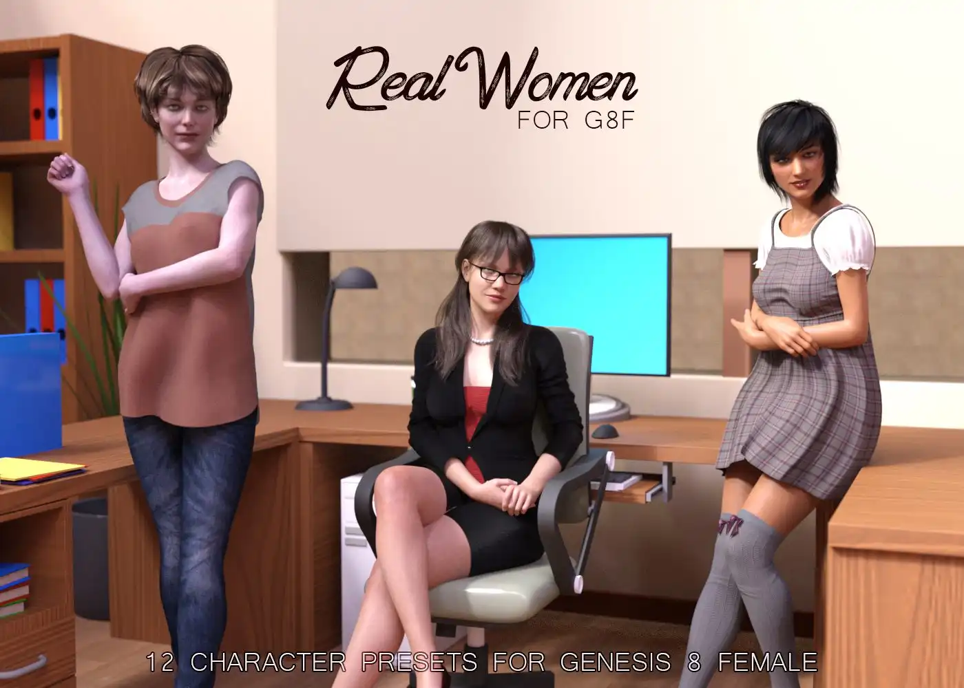 Real Women for G8F_DAZ3DDL