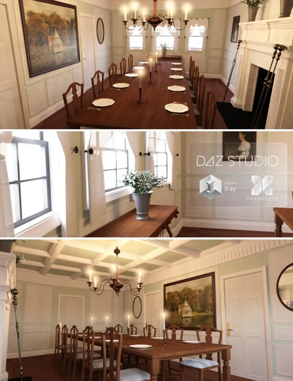 Regency Dining Set_DAZ3DDL