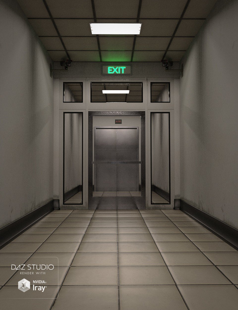 Restricted Corridor_DAZ3D下载站