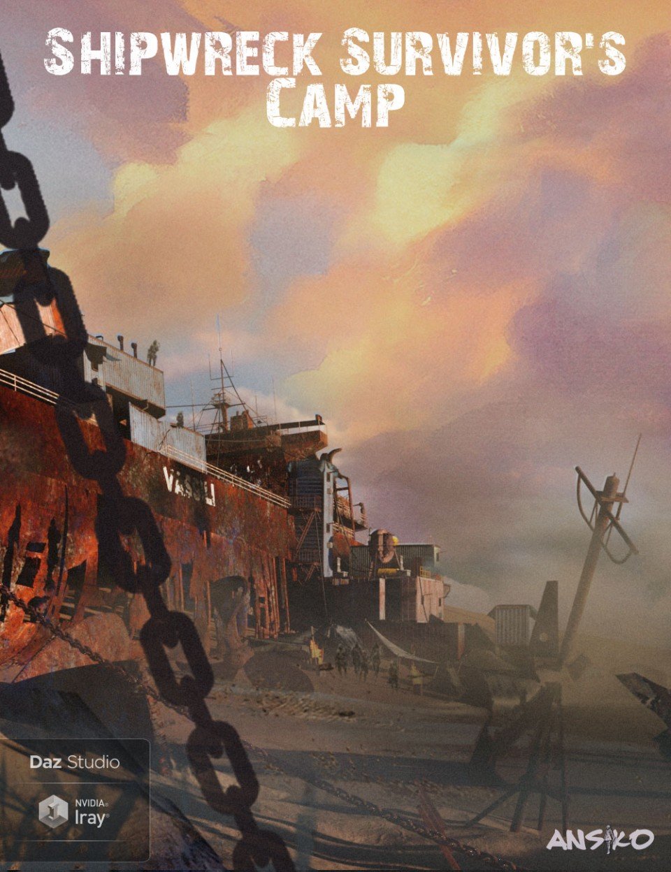 Shipwreck Survivors Camp_DAZ3D下载站