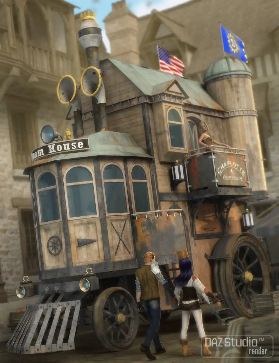 Steam House_DAZ3DDL