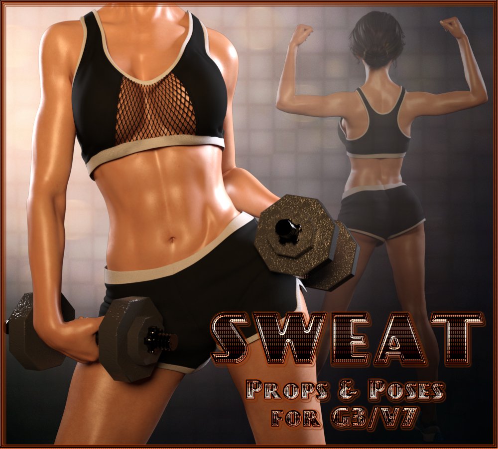 Sweat for G3 & V7_DAZ3DDL
