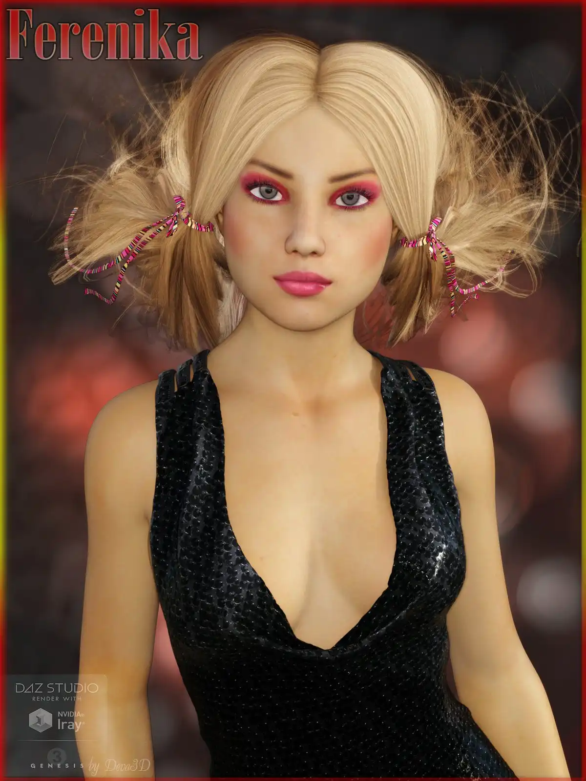 TDT-Ferenika Iray for Genesis 3 Female_DAZ3D下载站