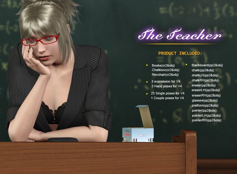 The Teacher V4_DAZ3D下载站