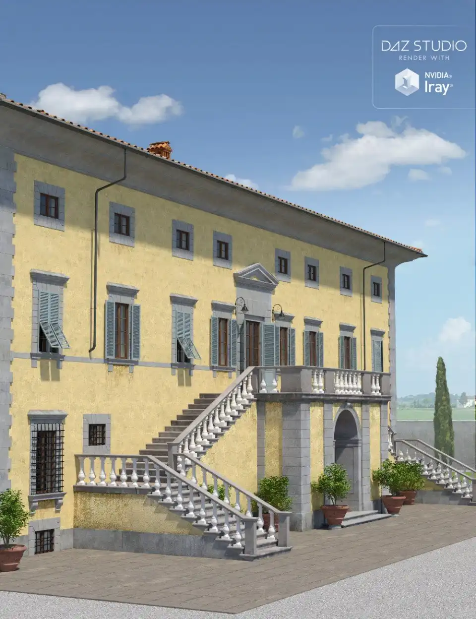 Tuscan Villa_DAZ3DDL