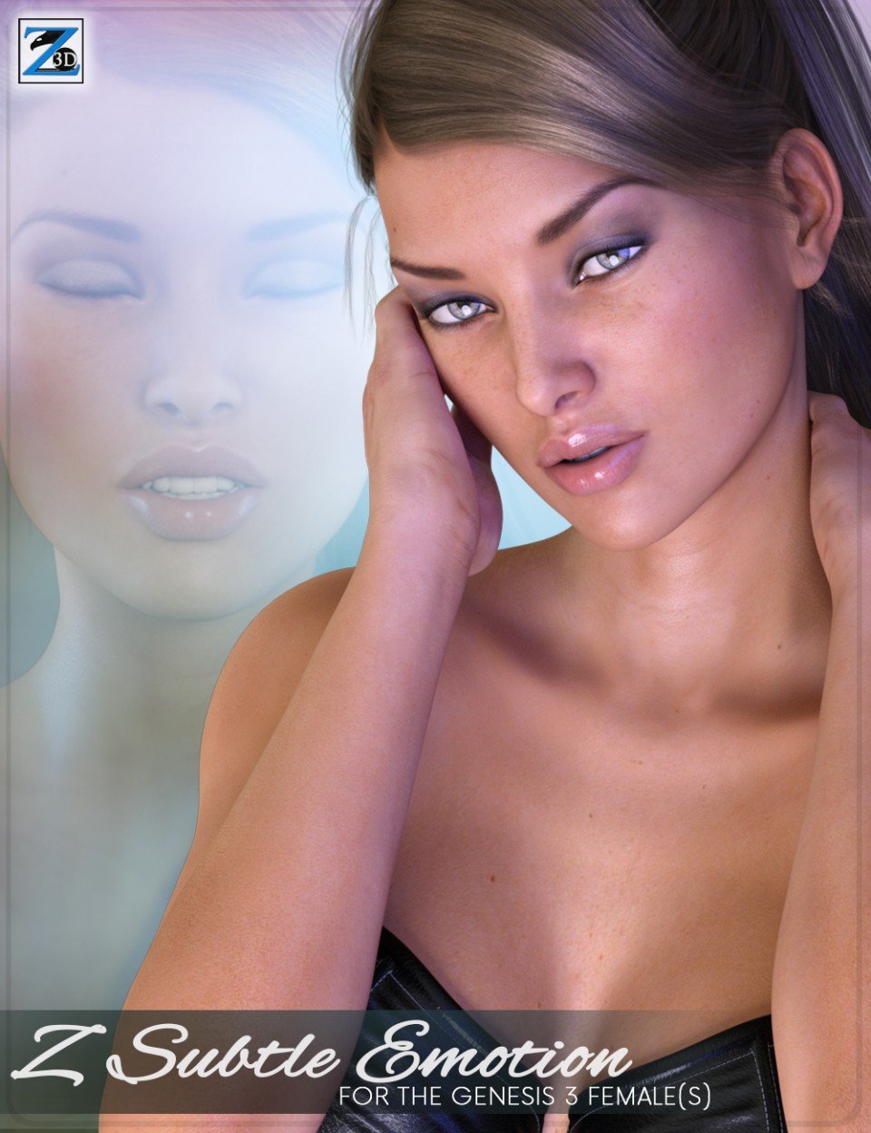 Z Subtle Emotion – Dialable Expressions for the Genesis 3 Female(s)_DAZ3D下载站