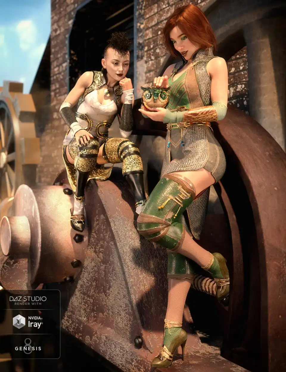 dForce Wind Guardian Outfit Textures_DAZ3DDL