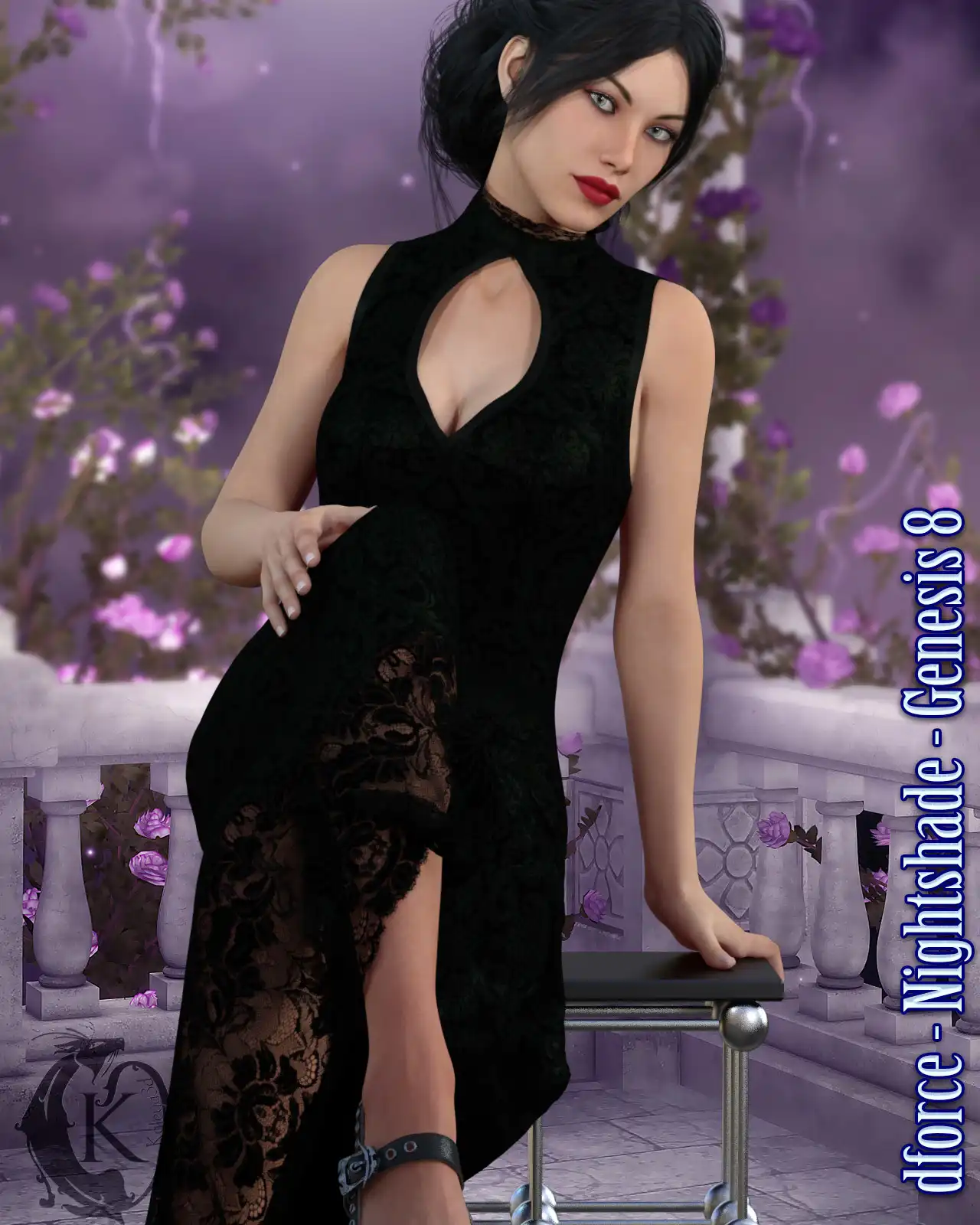 dForce – Nightshade – Genesis 8_DAZ3DDL