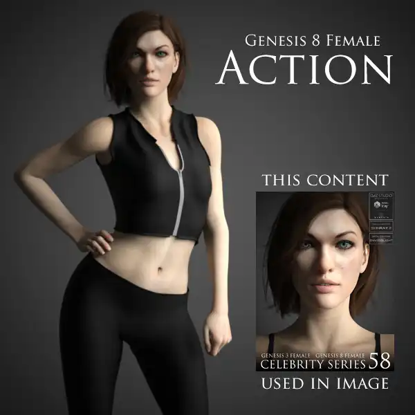 Action Outfit for Genesis 8 Female_DAZ3DDL