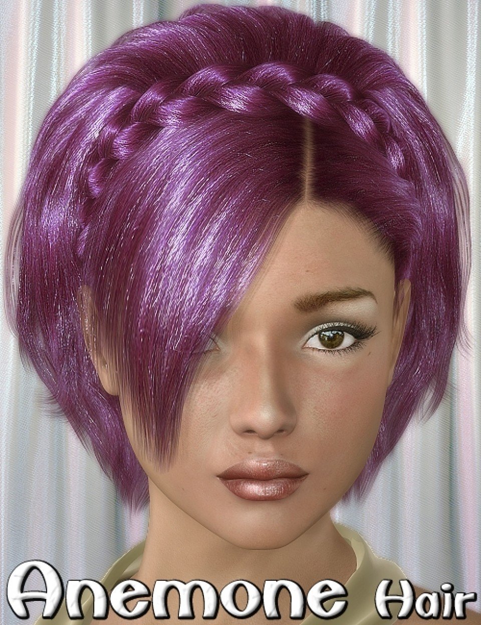 Anemone Hair V4/A4/S4_DAZ3D下载站